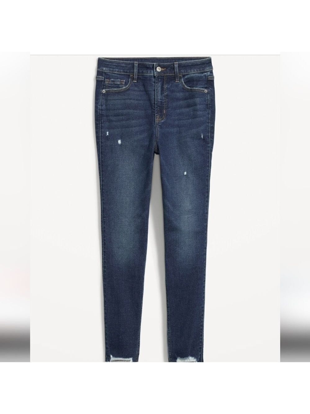 22 - Old Navy | Extra High-Waisted Rockstar 360° Stretch Super-Skinny Jeans